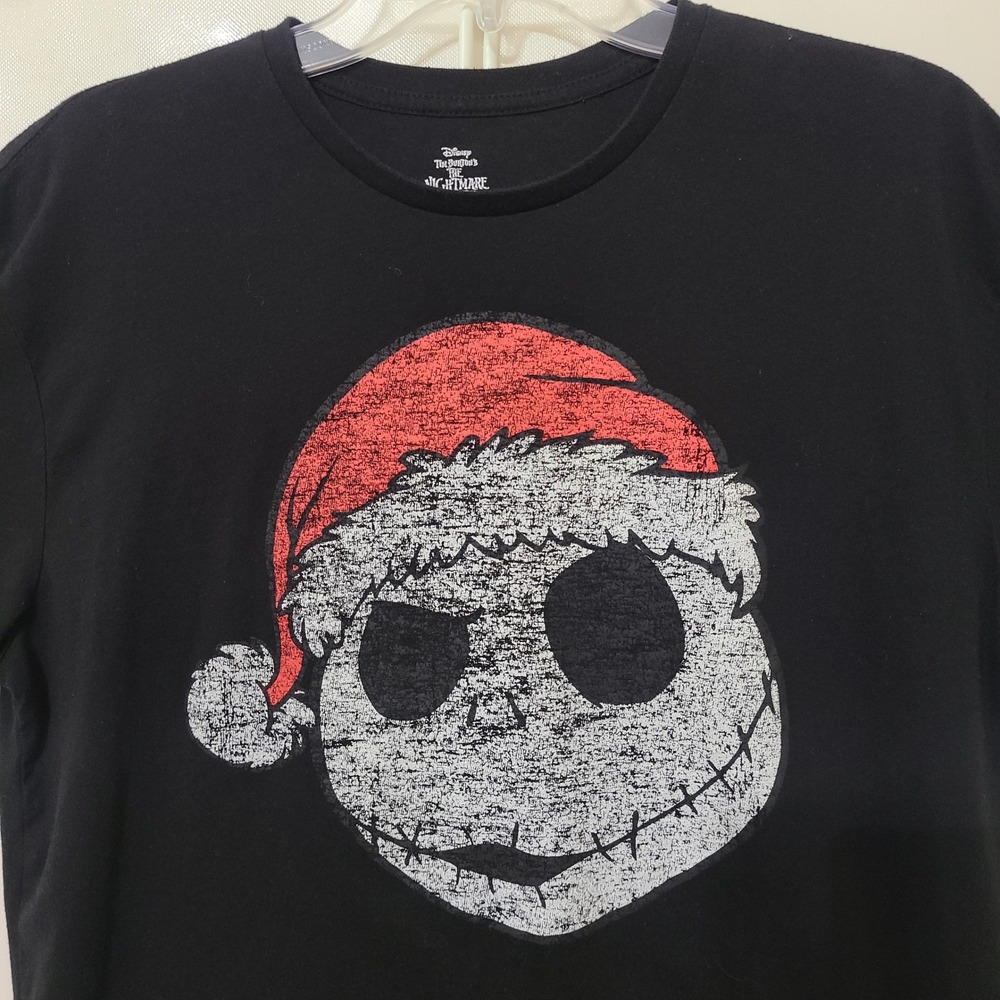 Disney Mens The Nightmare Before Christmas Jack Skellington T Shirt Large